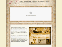 Tablet Screenshot of connectionscc.org